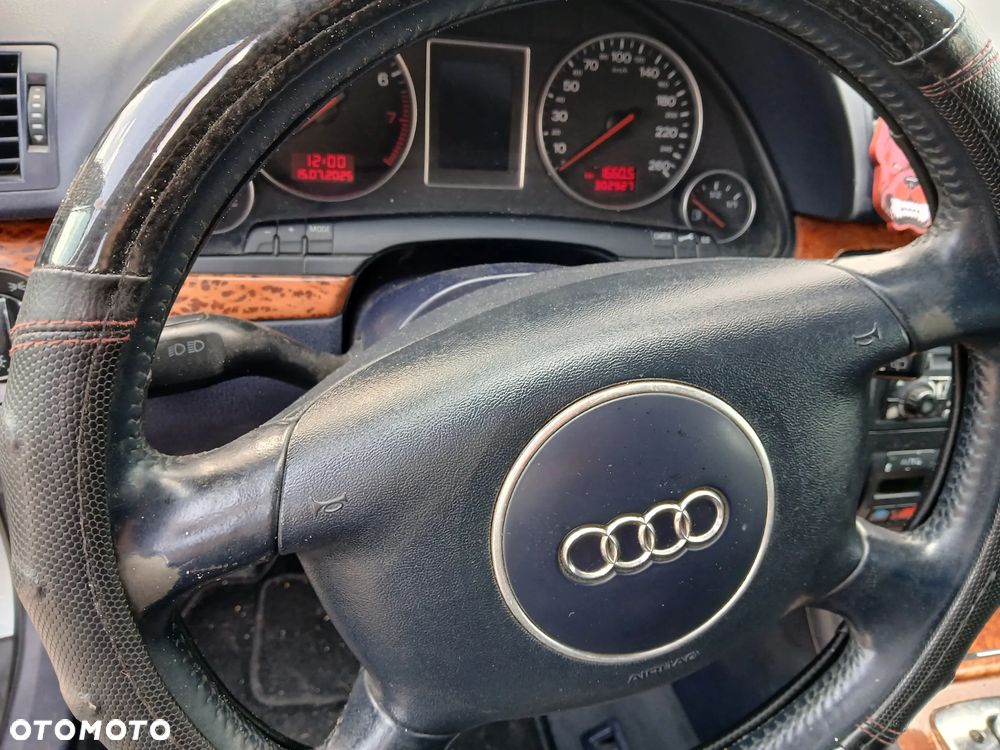 audi a4 b6 fotel kanapa deska kokpit podsufitka boczek podłokietnik licznik panel szyb stacyjka - 3