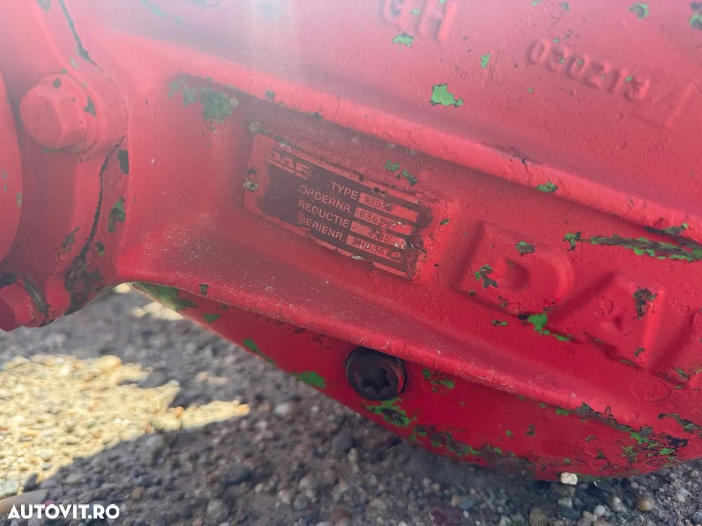 DAF Axe 8X4 6X4 cu multiplicatori Double Drive Bogie 1324709, 1355T axe spate r DAF GINAF 1355T - 4