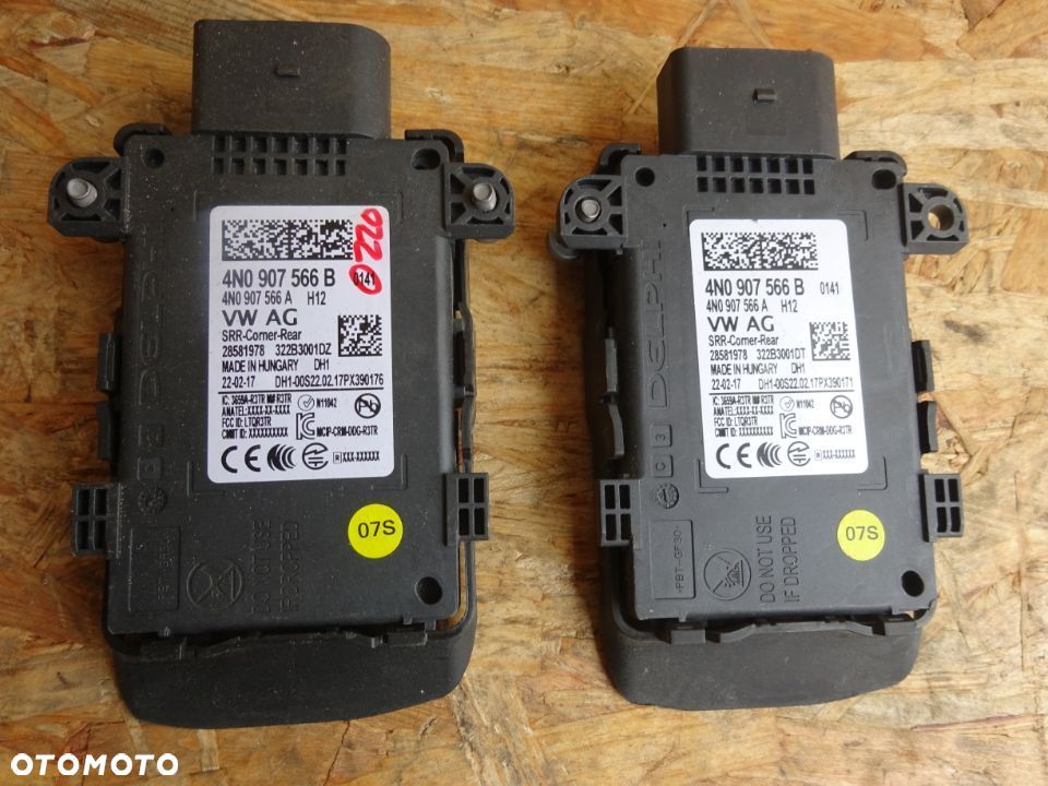 4n0907566B radar asystent side assist audi a8 d5 4n0 czesci