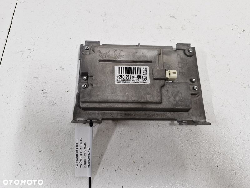 peugeot 2008 1 i wyświetlacz ekran monitor radia nawigacja navi 9825029180 - 2