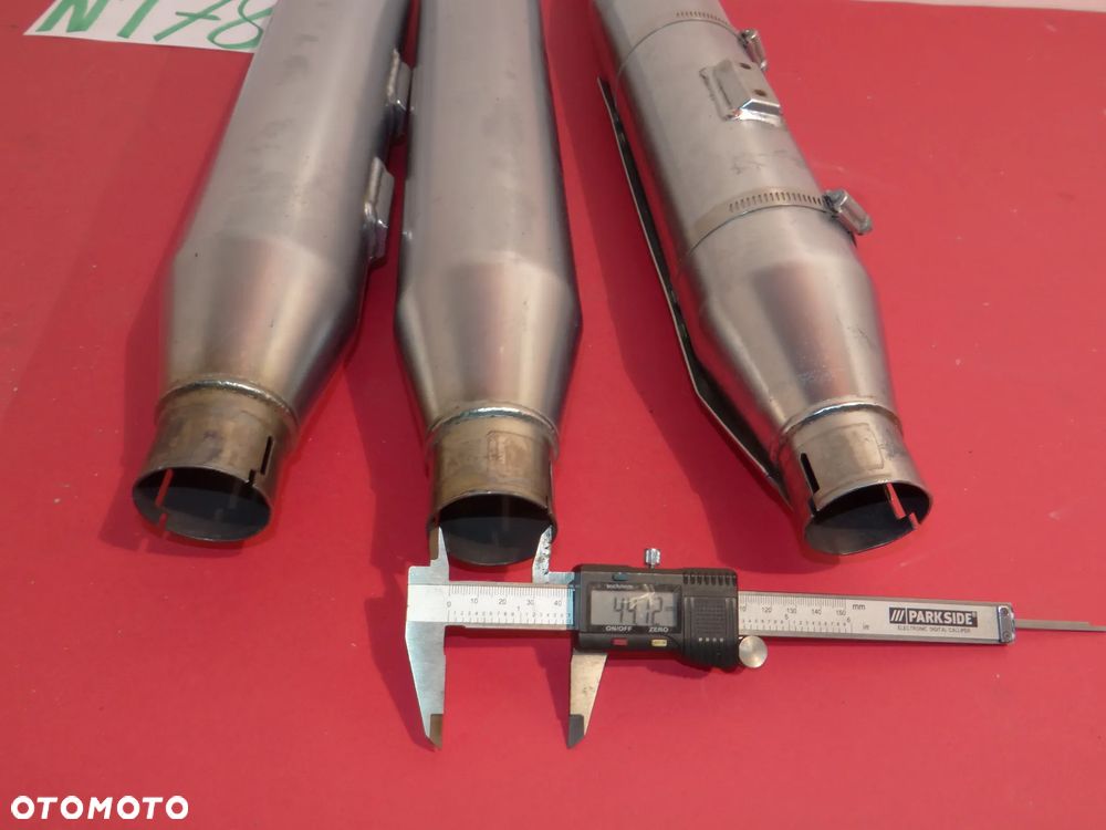 N178  HARLEY DAVIDSON TŁUMIK TŁUMIKI WYDECH SOFTAIL HARITAGE FAT BOY HARFXS1584 1688 - 12