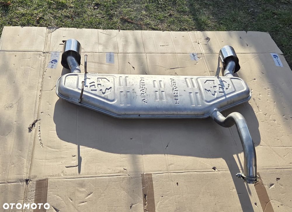 Wydech Tłumik Końcowy Fiat 500 Abarth 1.4 51901124 Exhaust Rear Silencer Fiat 500 Abarth 1.4 0051901124 - 2