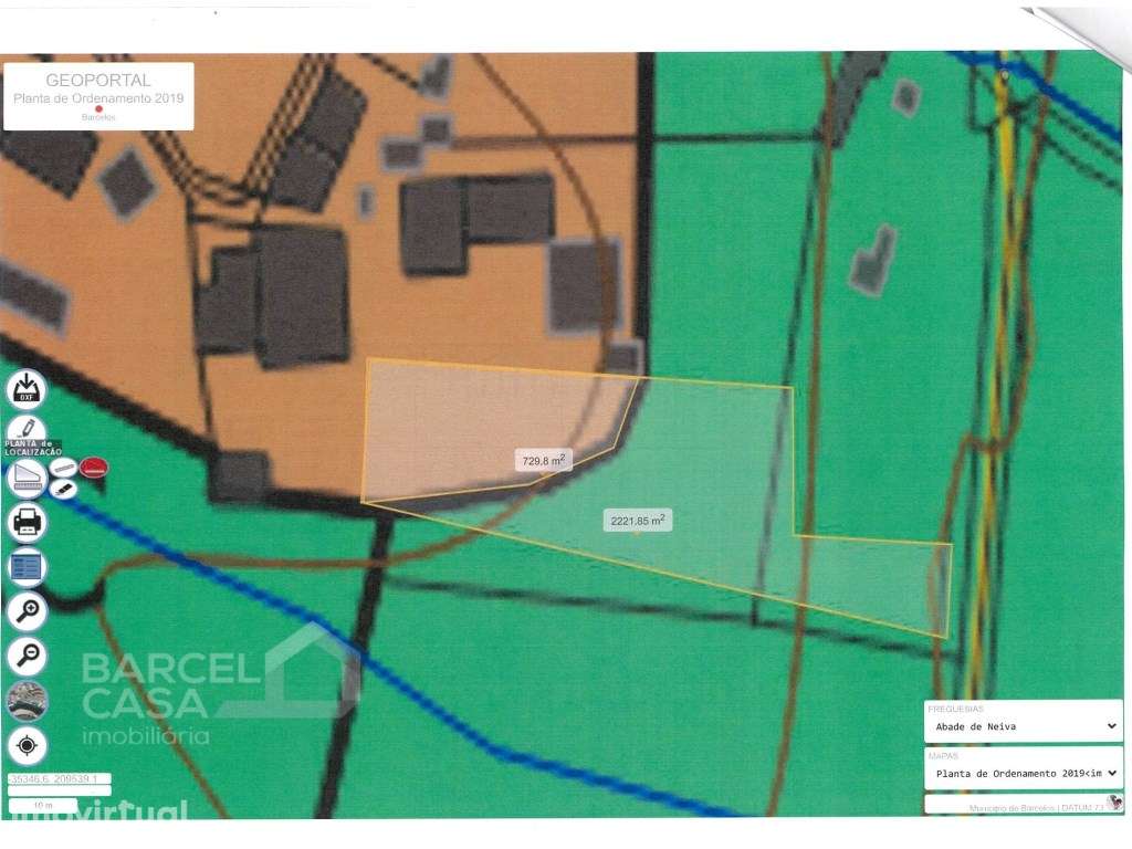 Terreno de construção em Galegos (São Martinho) - Barcelos - Grande imagem: 4/4