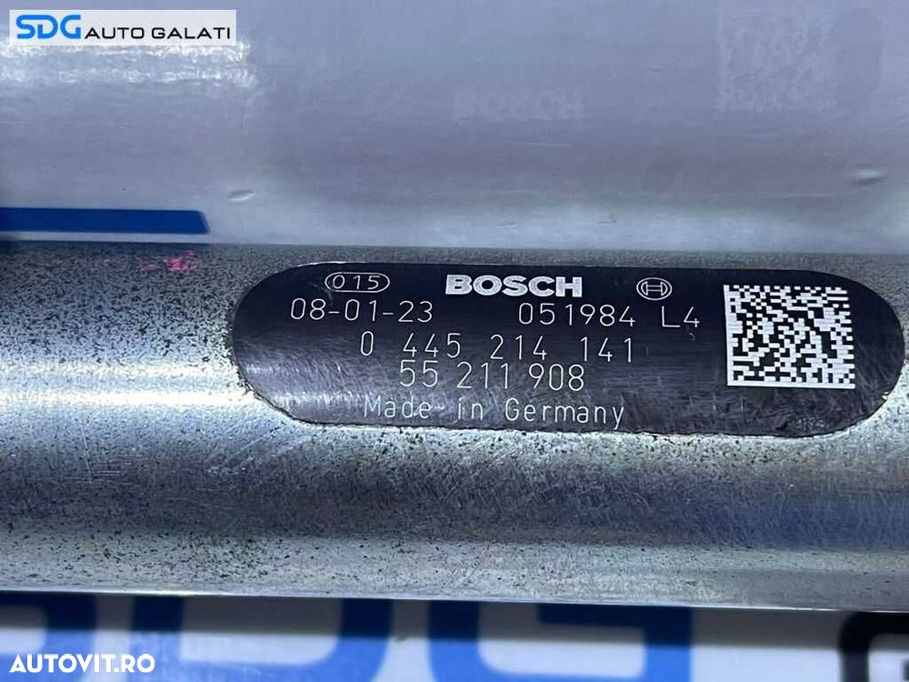 Rampa Presiune Injectoare cu Senzor Regulator Alfa Romeo Mito 1.3 JTD Multijet 2008 - 2010 Cod 0445214141 55211908 0281002903 [G0066] - 3