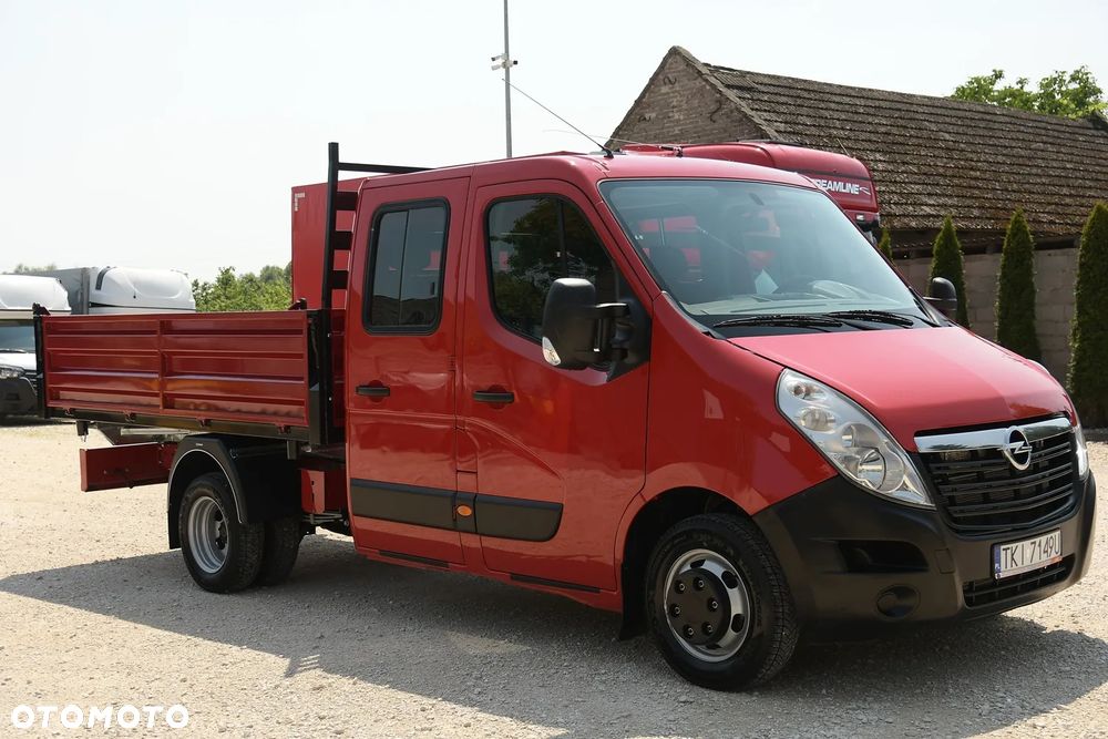 Renault MASTER MOVANO 2.3 CDTi * WYWROTKA 3-STRONNA * BRYGADOWY * DOKA 7-OSÓB * - 12