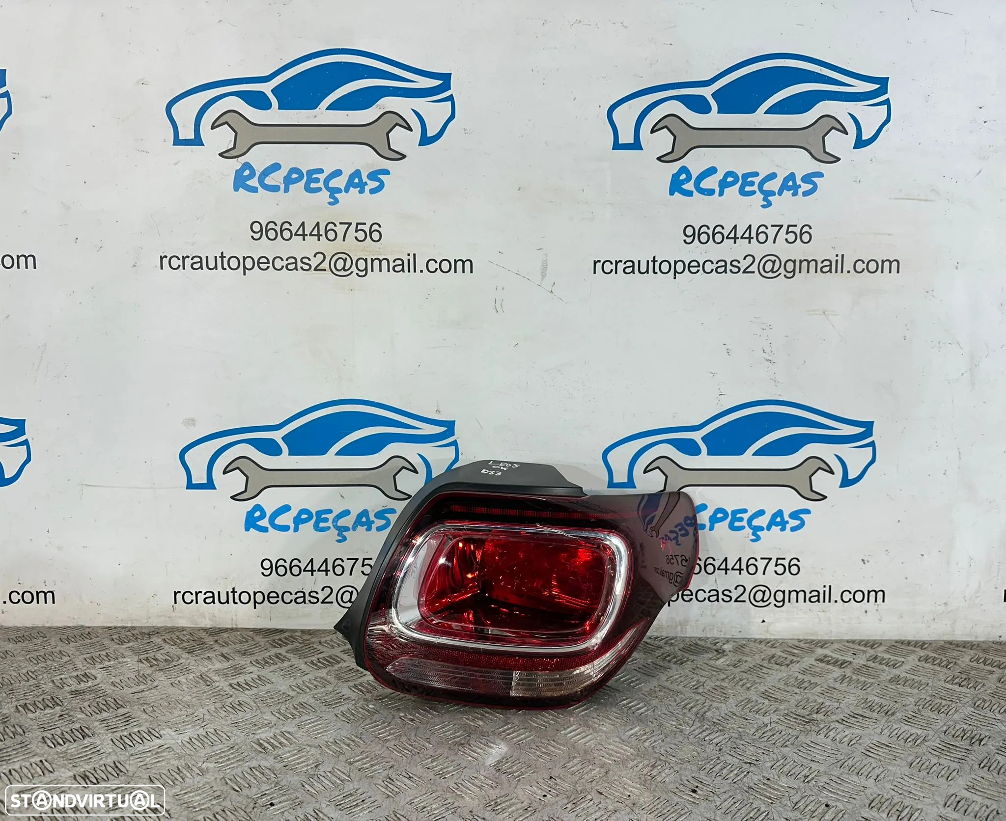 .Farolim traseiro Tras Direito Esquerdo PSA Citroen DS DS3 2009 - 2016 - 8