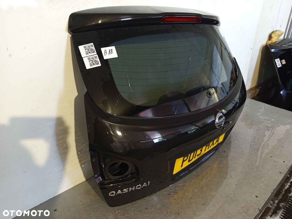 + KLAPA TYŁ TYLNA BAGAŻNIKA NISSAN QASHQAI J10 Z11G CZARNA - 3