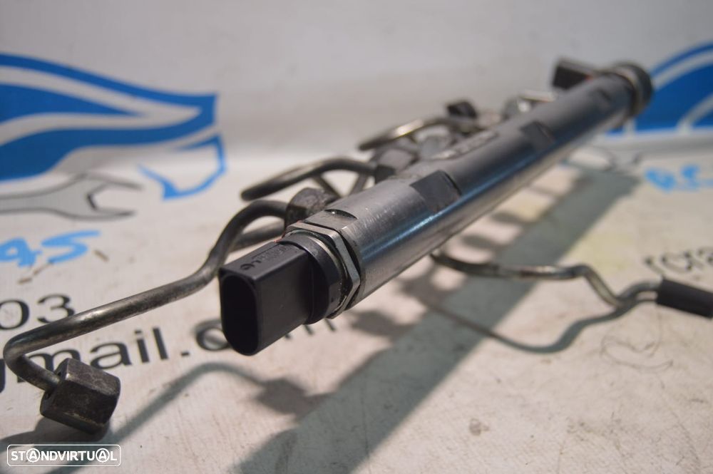 Régua Alta Pressão Common Rail BMW N47D20 7809127 Bosch 0445214182 - 5