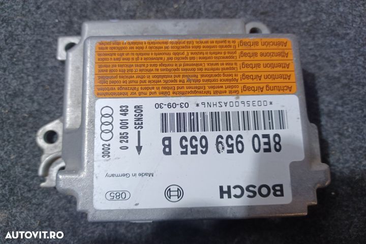 Calculator airbag 8E0959655B Audi A4 B6 [2000 - 2005] Avant wagon 5-u - 4