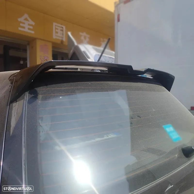 Aileron / lip / spoiler traseiro em plástico ABS (por pintar ou em preto piano brilhante) para VW Golf 4, 3/5 portas hatchback 1998-2004 - 5