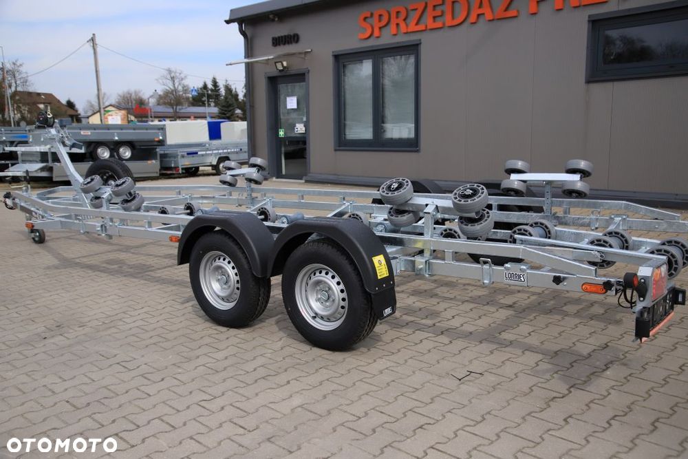 Lorries Przyczepa Podłodziowa PP25-8025 Do Łodzi Max 7,8 M DMC 2700 kg Tylne Lampy LED - 5