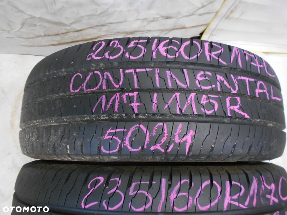 OPONY 235/60R17C CONTINENTAL VANCONTACT ECO DOT 5024 9MM - 2