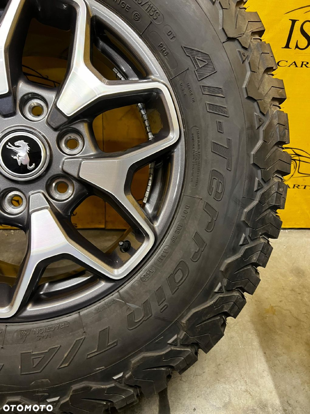 NOWE KOŁA FELGI OPONY CAŁOROCZNE TERENOWE FORD BRONCO 21- 285/70 R17 - 14