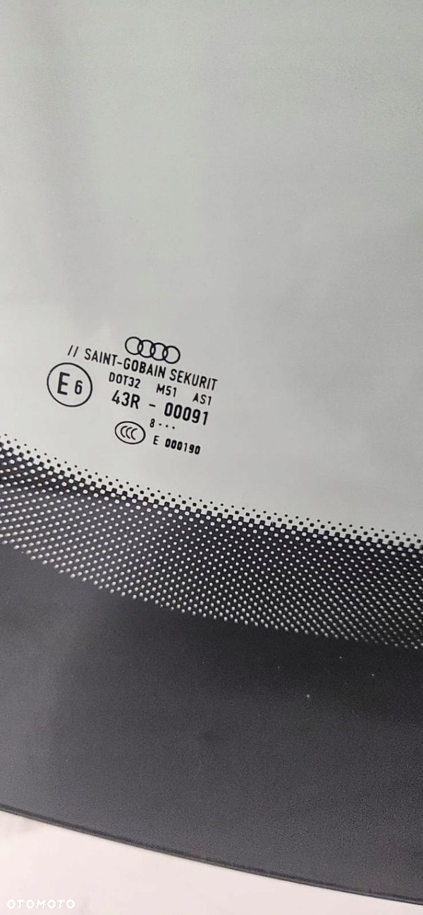 SZYBA PRZEDNIA CZOŁOWA AUDI A5 SENSOR LOGO ORYGINAŁ
