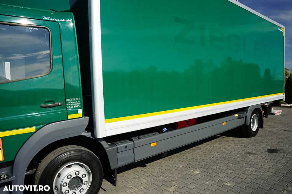 Mercedes-Benz ATEGO 1324 / CONTAINER - 7,5 M / 4x2 / DHOLLANDIA LIFT / UȘI LATERALE / EURO 6 - 12