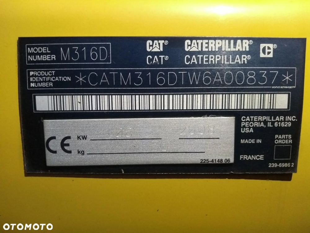 Caterpillar M316D - 14