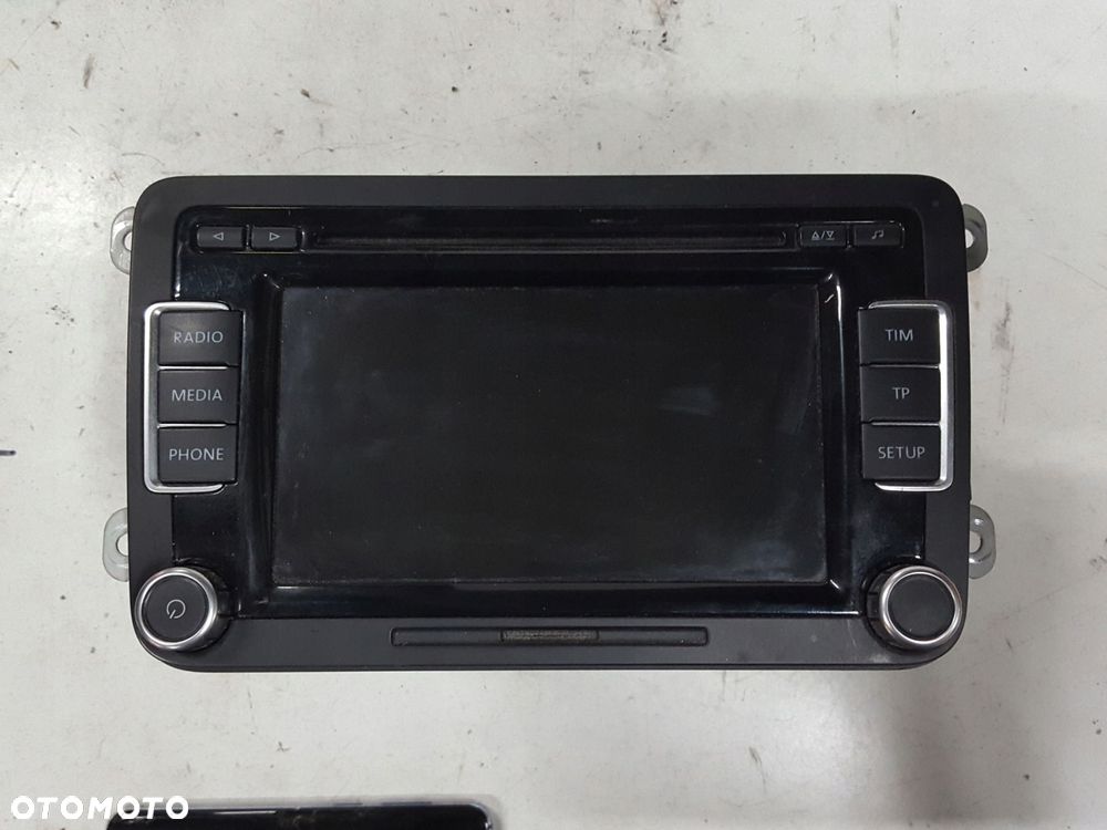 VW EOS 06-10r RADIO CD RADIOODTWARZACZ 3C8035195 - 1