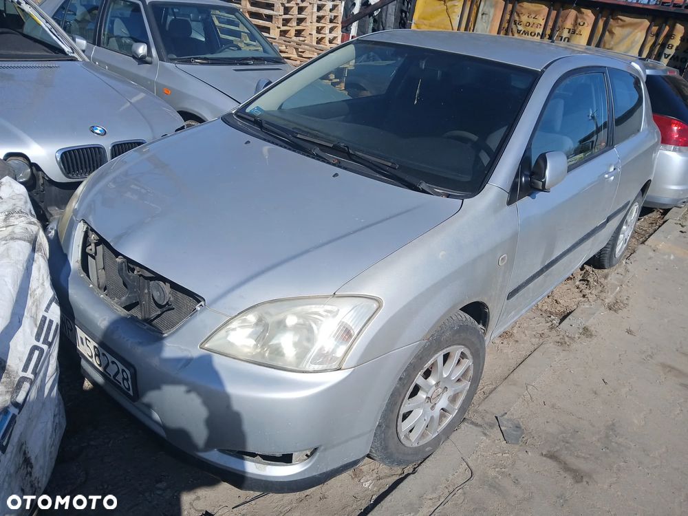 toyota corolla e12 199 maska zderzak lampa grill błotnik drzwi zbiornik paliwa szyba lusterko - 1