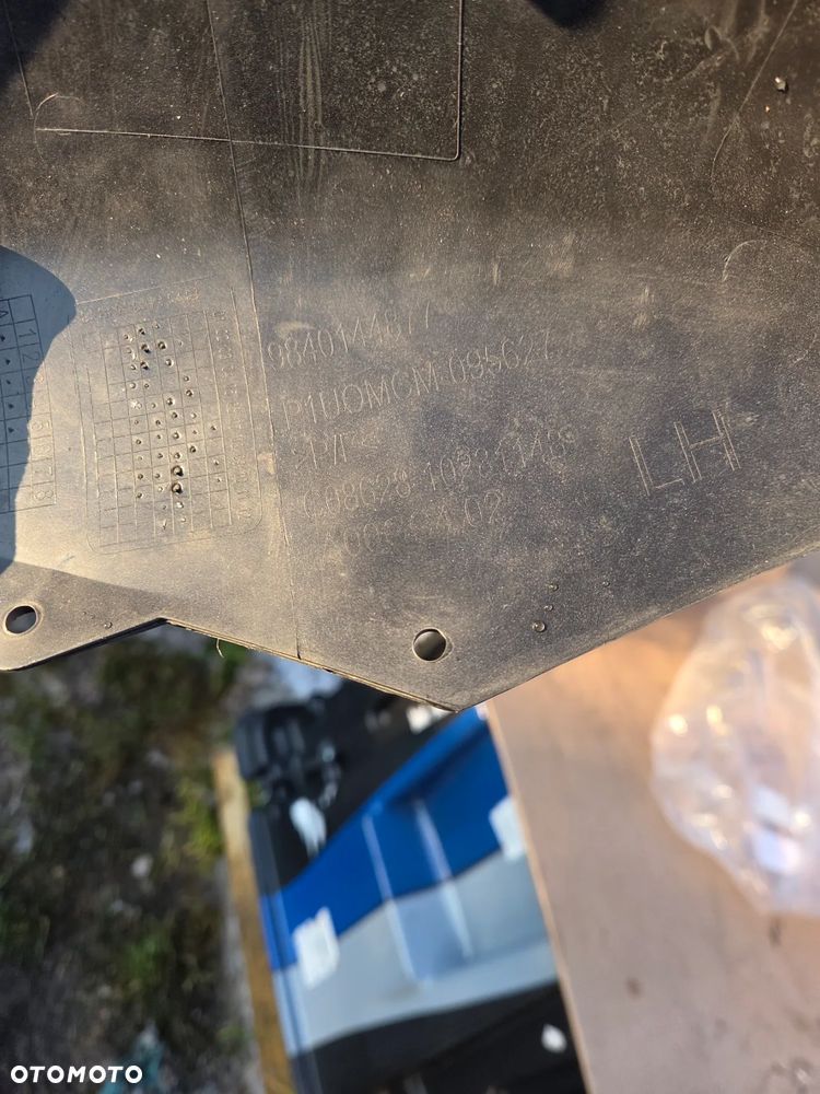 Lewy przedni deflektor zderzaka Opel Grandland X Lift 168452561T 9840144877 Lewy Narożnik zderzaka przedniego Opel Grandland - 9