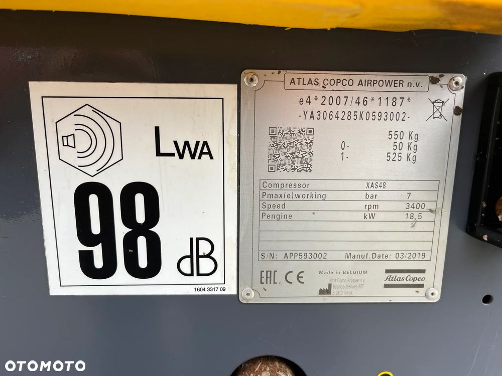 Atlas Copco XAS 48 - 15