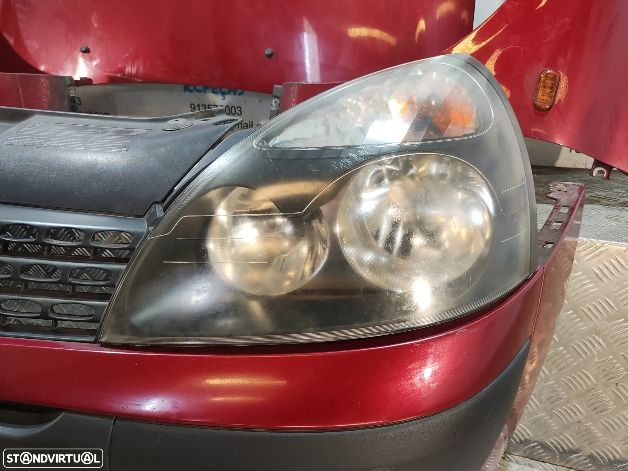 Frente Completa Renault Clio mk2 Facelift Fase 2 2001 a 2003 - 5