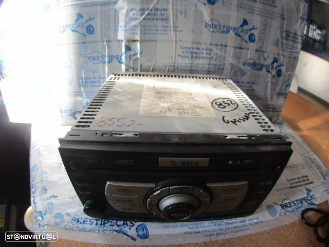 Radios 28185JG44A  NISSAN QASHQAI 1 FASE 1 2008 1.5DCI 105CV 5P CINZENTO ORIGINAL PN-2874F-B CD6K-1490E - 2