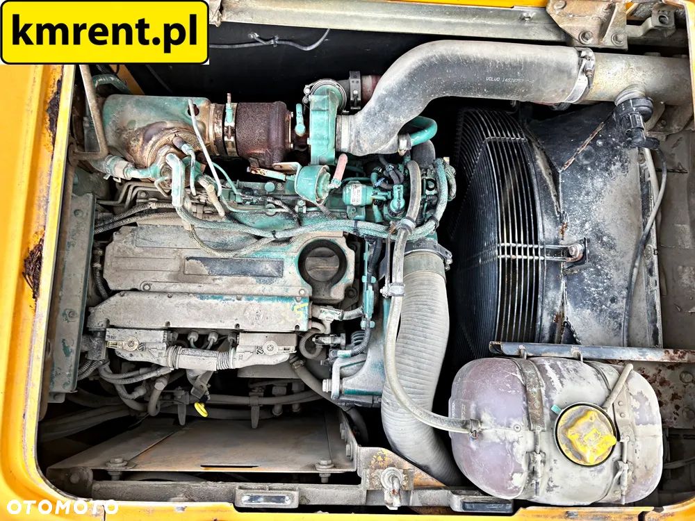 Volvo EW 140 D KOPARKA KOŁOWA GŁOWICA OBROTOWA ZE SZCZYPCAMI 2012R | Volvo ew160 , komatsu pw148 , JCB 145 175 , cat 313 316 , mecalac 15mwr - 30