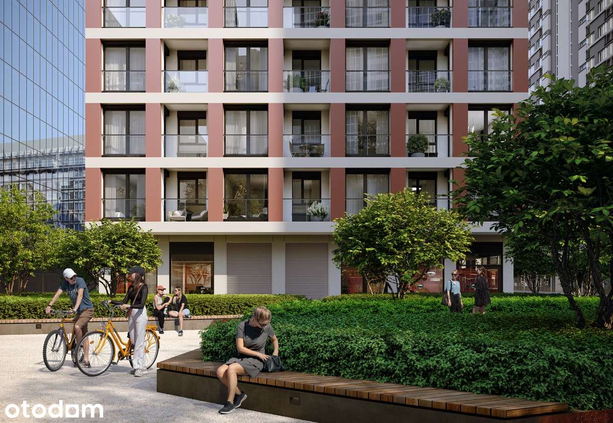 1-pokojowe mieszkanie 38m2 + loggia