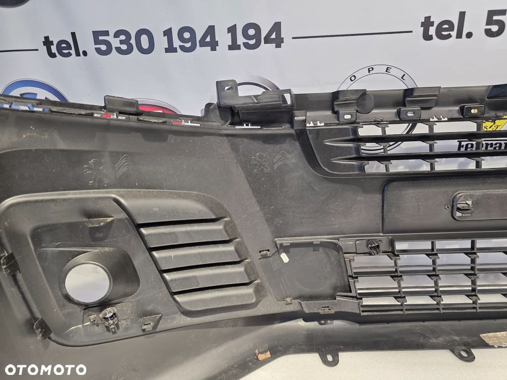 PEUGEOT EXPERT 3 III / CITROEN JUMPY / TOYOTA PROACE 16- ZDERZAK PRZEDNI PRZÓD NA 6xPDC NR 9808639977 NR AUKCJI NZ1944 - 33
