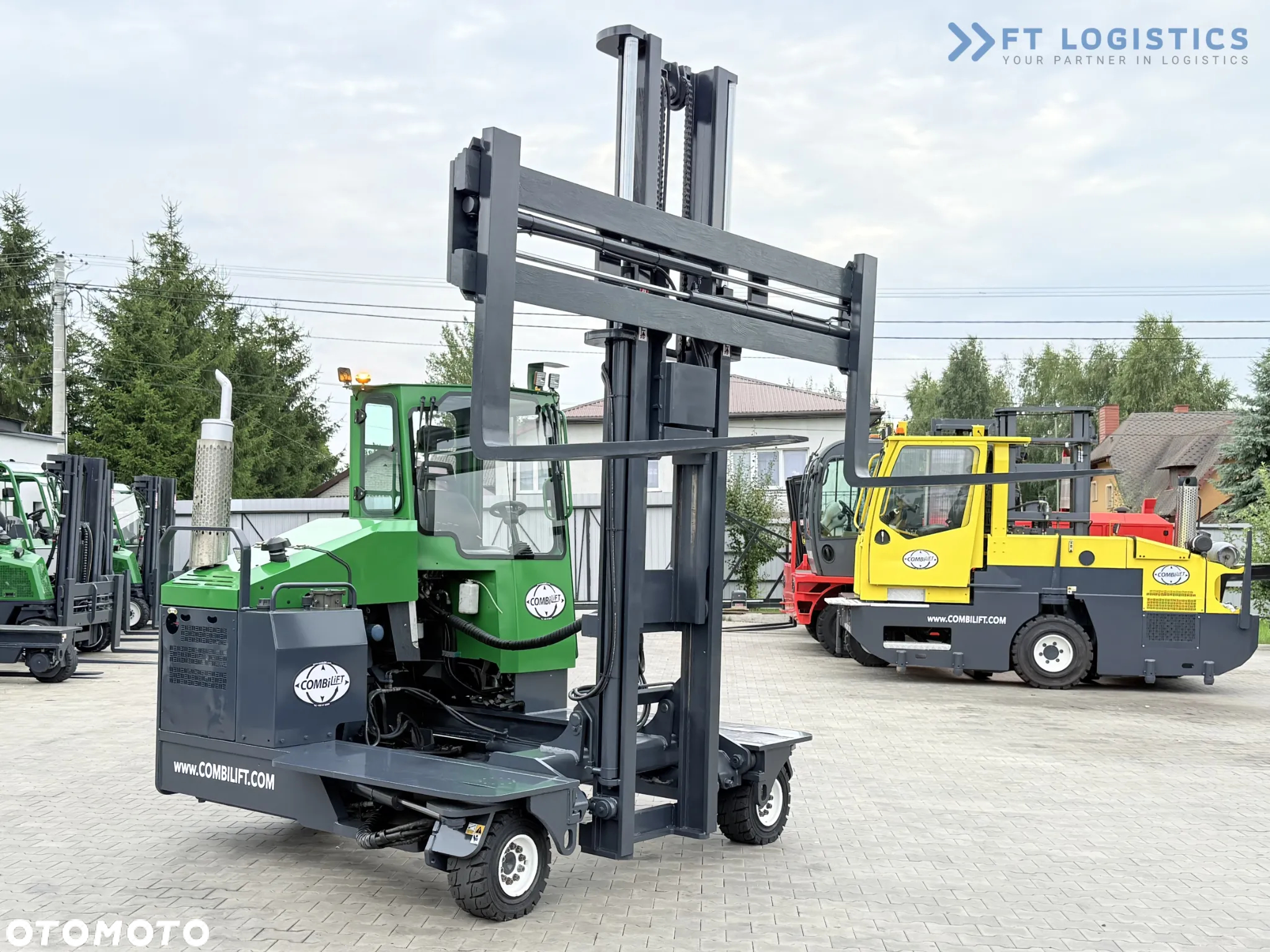 Combilift C4500 / DIESEL / DUPLEX 4000MM / SZEROKI POZYCJONER WIDEŁ / OGRZEWANIE / PEŁNA KABINA / STAN IDEALNY / Szeroka oferta wózków czterokierunkowych i bocznych, dopasowanych do różnorodnych potrzeb i zastosowań - 30