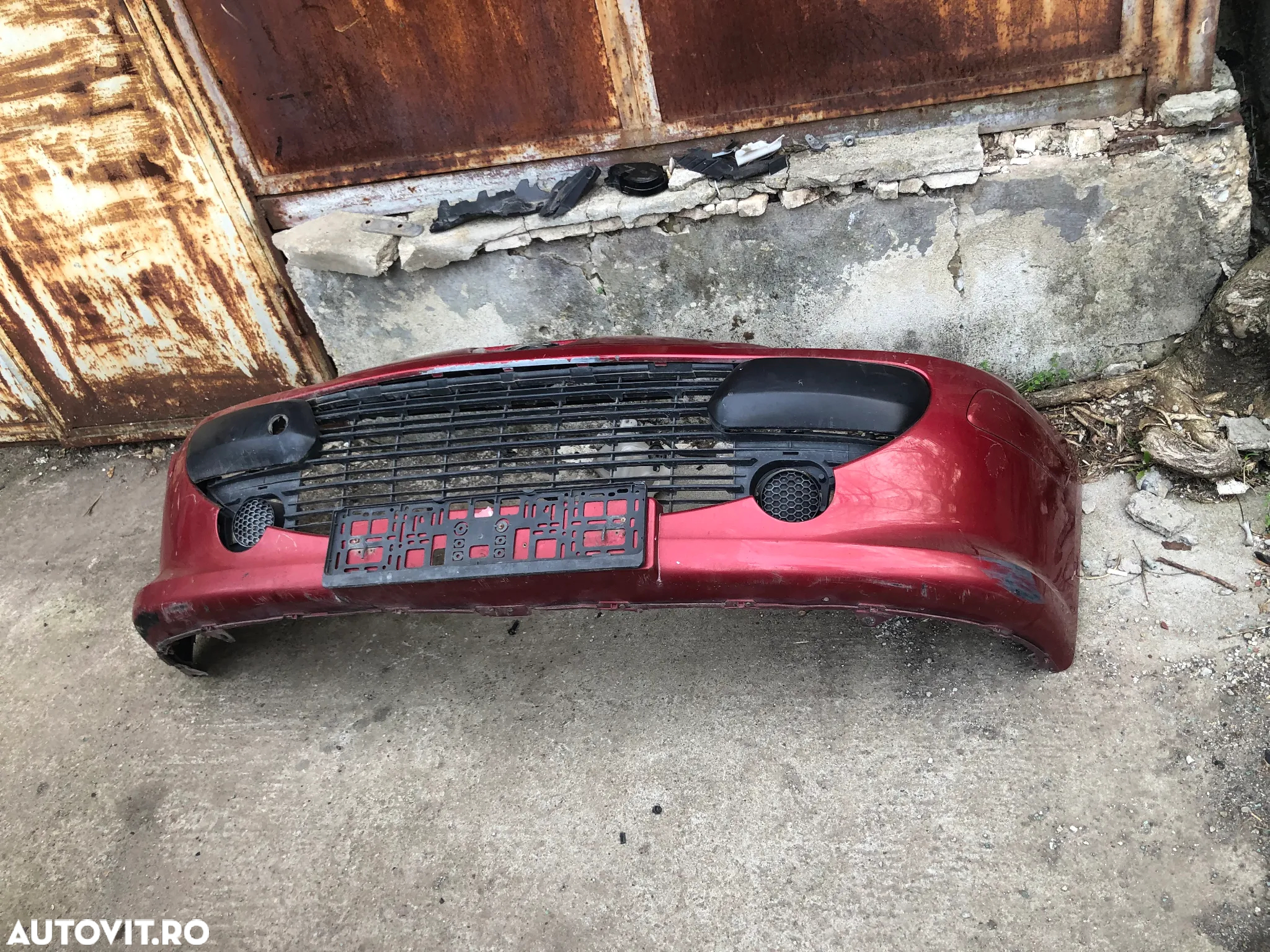 Bara fata Peugeot 307 facelift rosu visiniu 2007 - 6