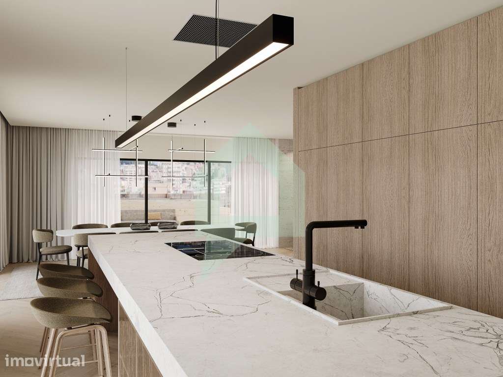 Apartamento T3 em Lux Tower Fraião e Lamaçães, Braga - Grande imagem: 4/25