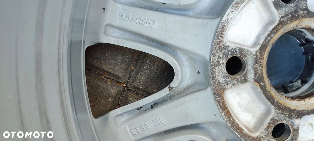 FELGI ALUMNIOWE 5x112 6,5Jx15 CALI ET50 BORBET 1RO601025A fi 57.1 VW SEAT SKODA 4 SZTUKI KOMPLET - 8