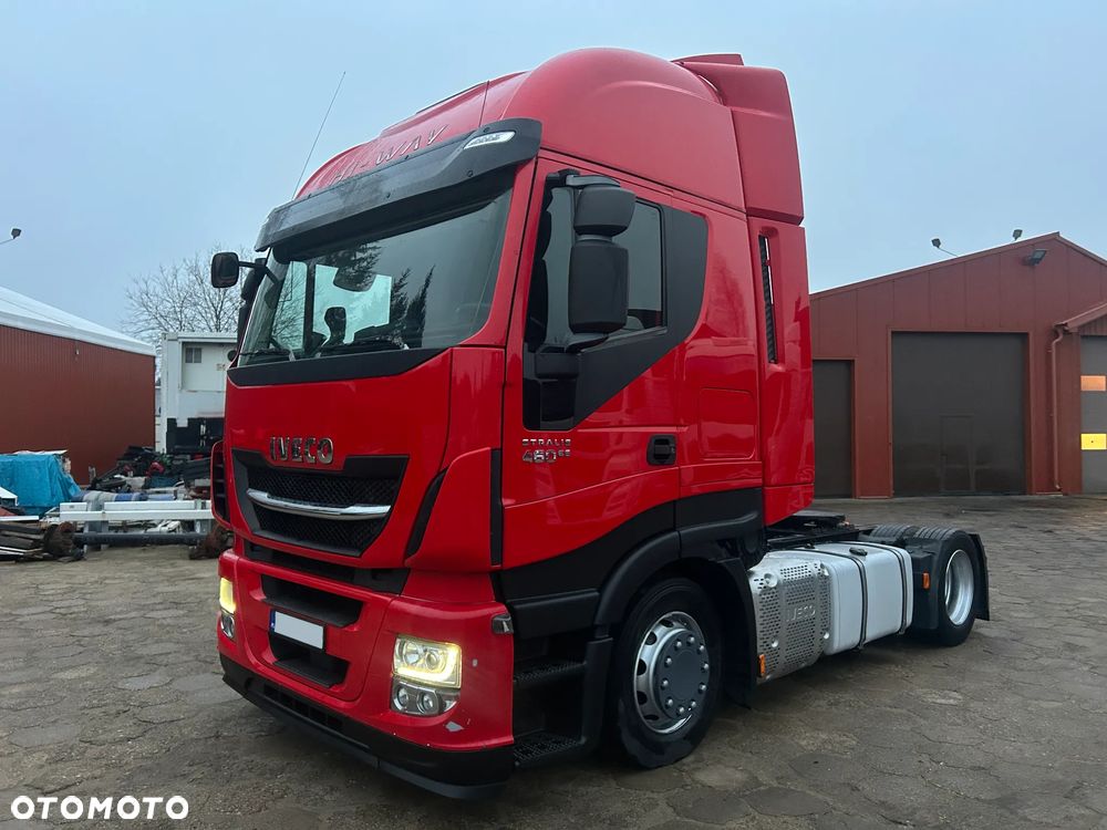 Iveco STRALIS 460 KM ACC / MEGA / LOW DECK / HI-WAY EURO 6 / 2016 ROK / DUŻE ZBIORNIKI PALIWA 1350 L / PRZÓD i TYŁ NA PODUSZCE / PRZEBIEG 864 324 KM !! - 5