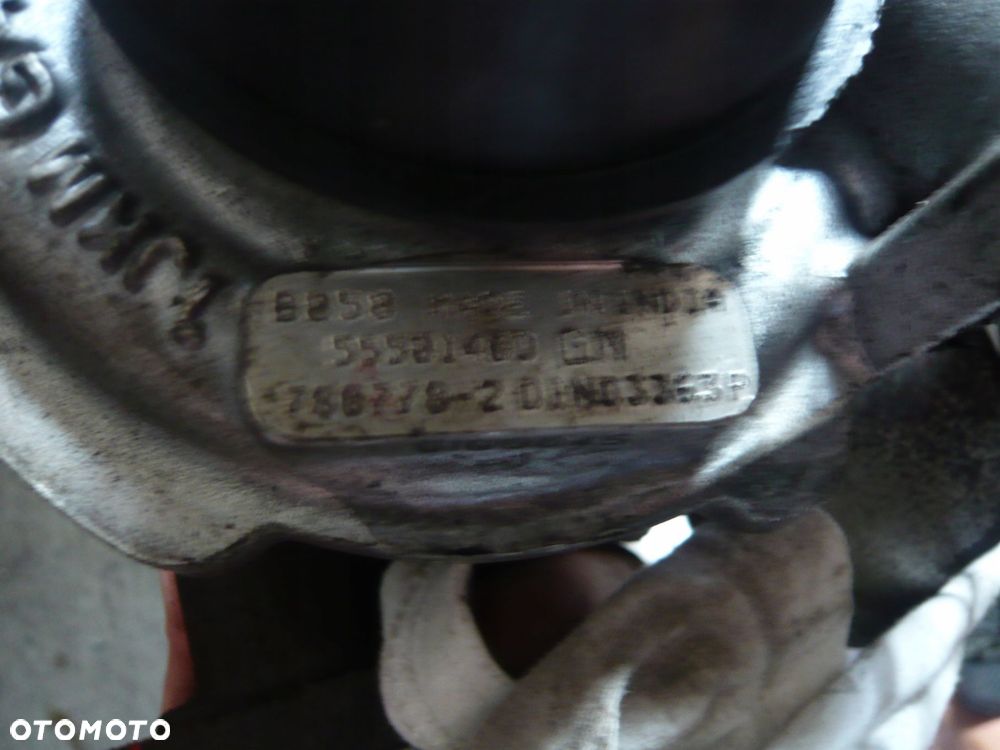 turbosprężarka turbo 55581460 opel insignia a zafira c - 3