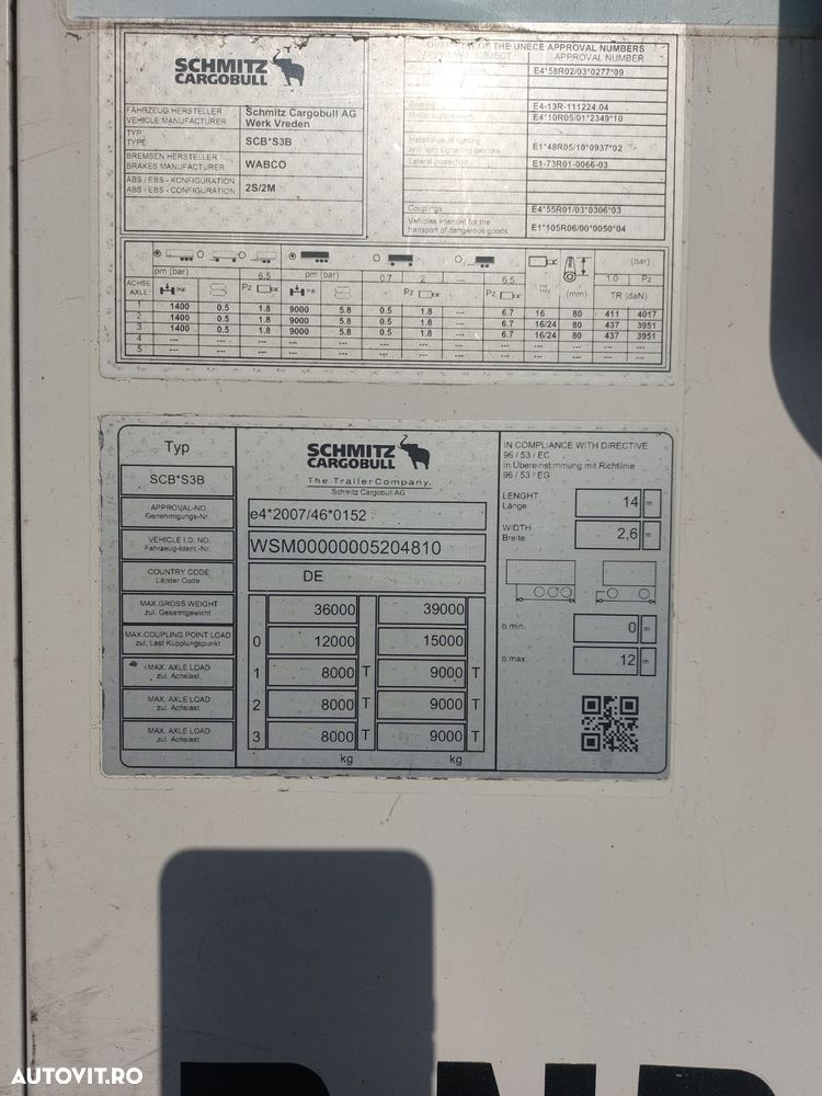 Schmitz Cargobull Frigorifica - 2