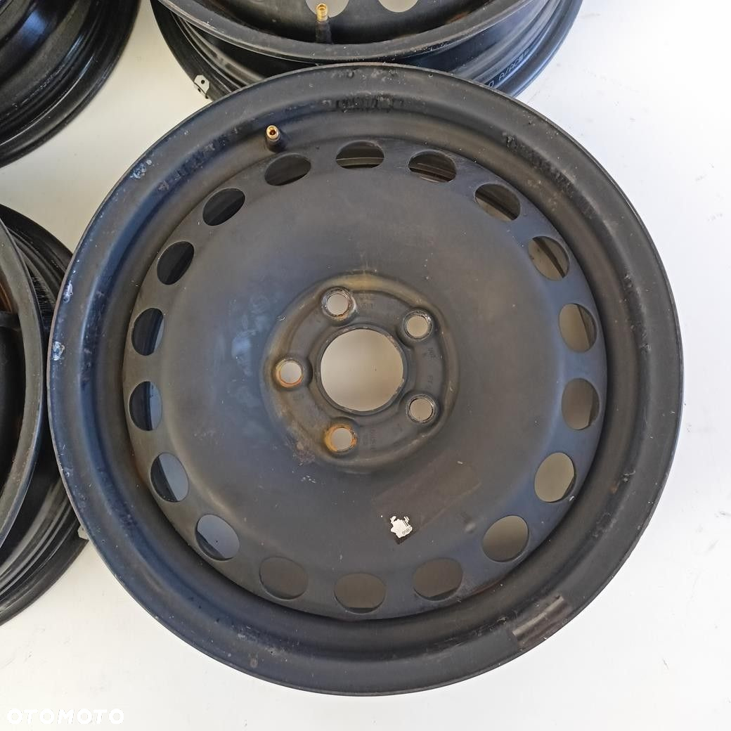 Felgi 5x100 15 Vw Polo 2G + Kołpaki 4szt (F2597) - 4