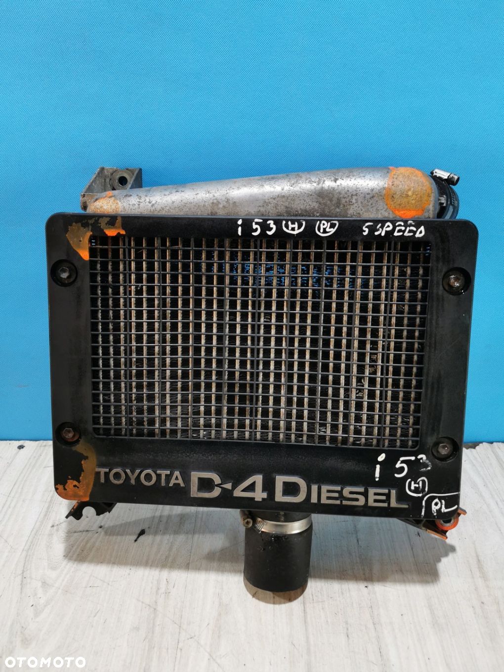 Toyota RAV4 III 06/10 chłodnica powietrza intercooler 2.0 Diesel - 1