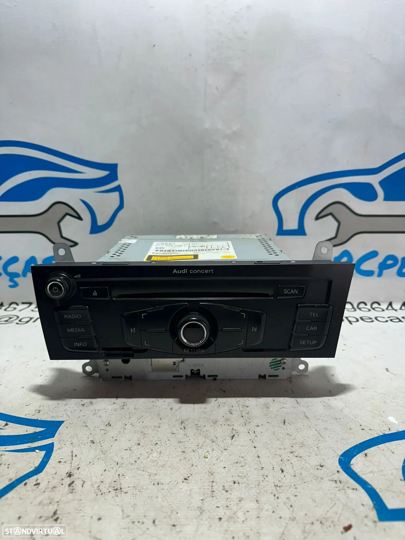 Radio Original Audi A4 B8 A5 8T Concert 8T2035186C - 1