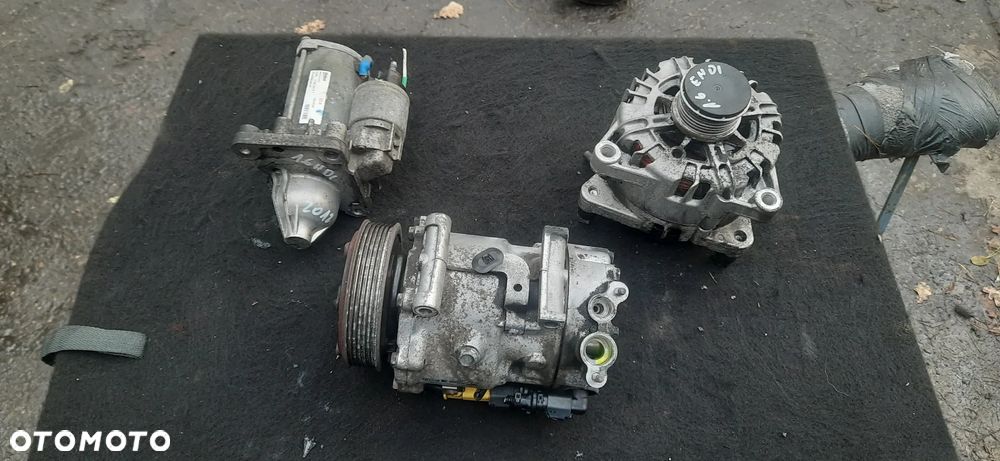Citroen Peugeot 1.6 hdi E-HDI ROZRUSZNIK 9662854180 TS22E26 Alternator 9678048880 cl15 Sprężarka Kompresor klimatyzacji 9800839580 sd7c16 sd7cbf