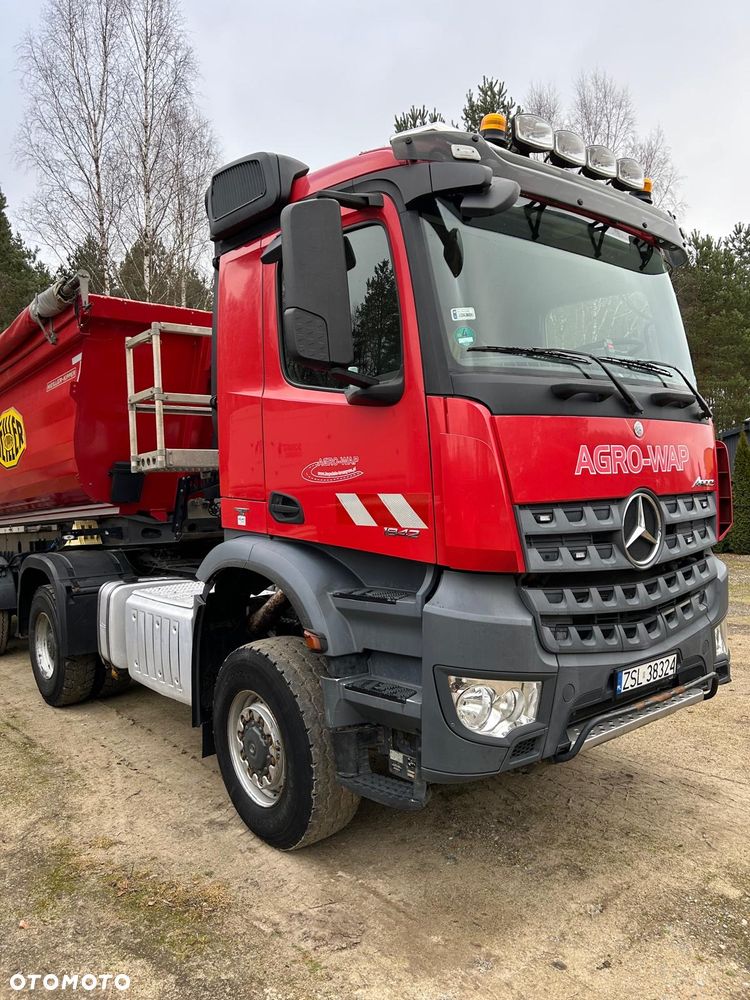 Mercedes-Benz Arocs 4x4 + naczepa Meiller - 1