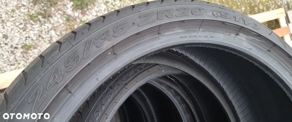 4x opona opony Pirelli P Zero 103Y 305/30ZR20 245/35ZR20 91Y 6mm - 4
