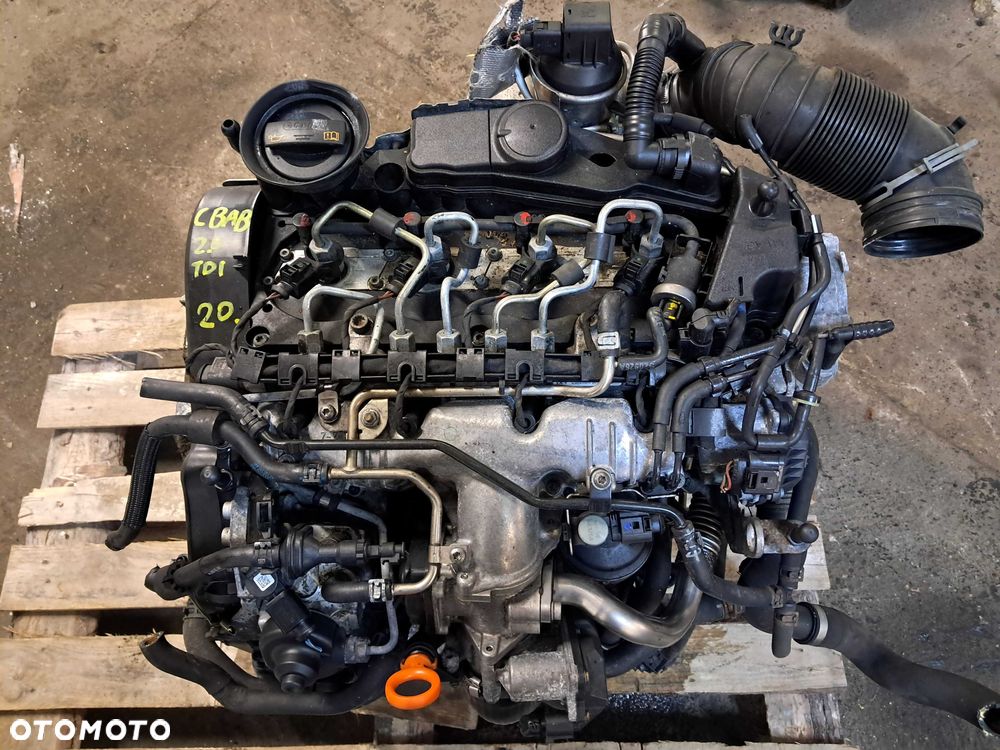 Silnik kompletny 2.0 TDI CBAB CBA AUDI A3 8P VW Golf VI Tiguan Passat B6 Seat Skoda - 1