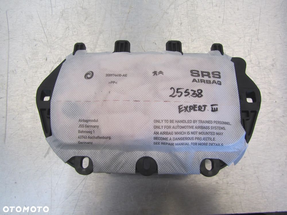 Peugeot Expert-Jumpy-Proace 16r->poduszka powietrzna pasażera - 1