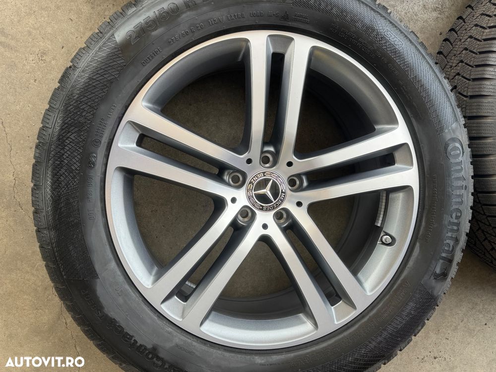Vând jante originale Mercedes Gle w167 pe 20” noi cu anvelope noi de iarnă - 5