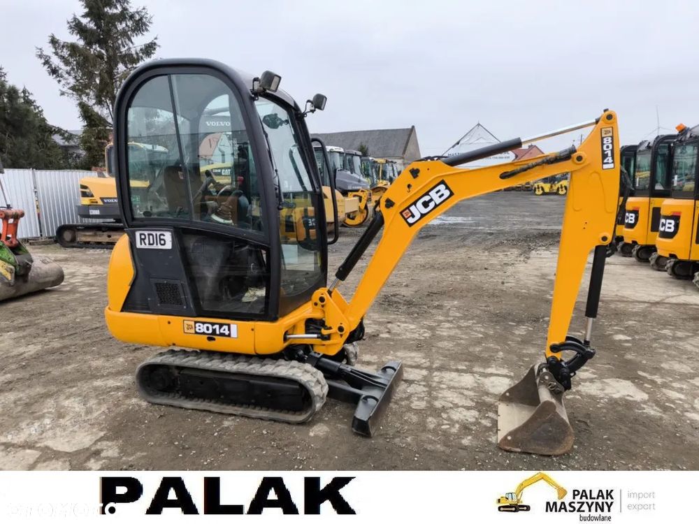 JCB Mini koparka JCB 8014 , 2017 rok - 9