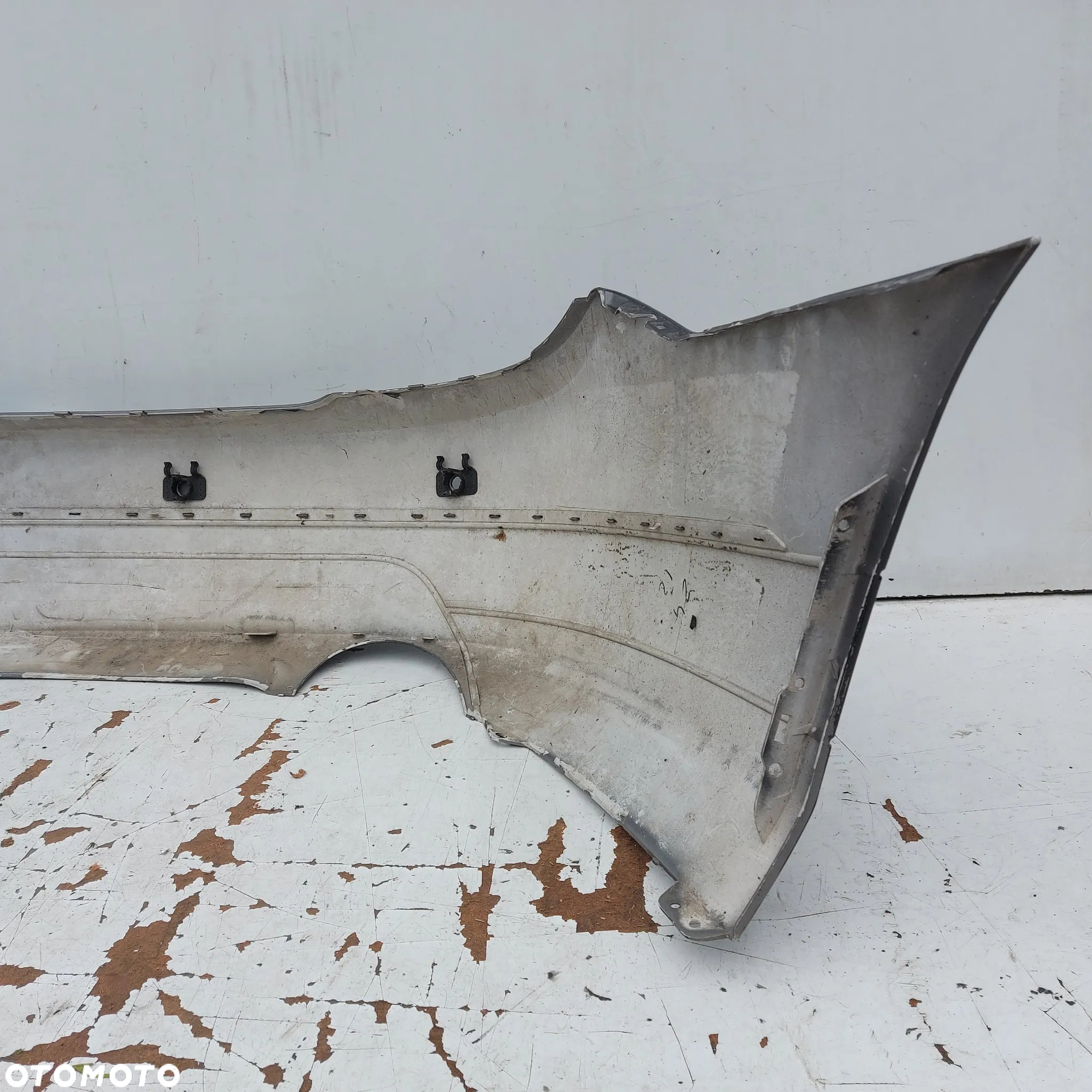 ZDERZAK TYL TYLNY PDC PTS CHROM 197 LAK MERCEDES C W204 SEDAN ORYGINAL DEMONTAZ 2048851025 - 7