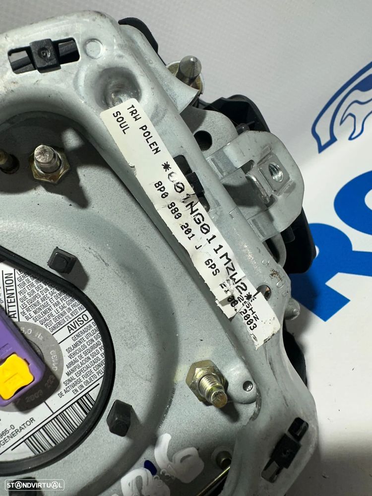 .Airbag Volante Guiador Original Audi A4 B6 8P0880201J 2000 - 2005 - 7