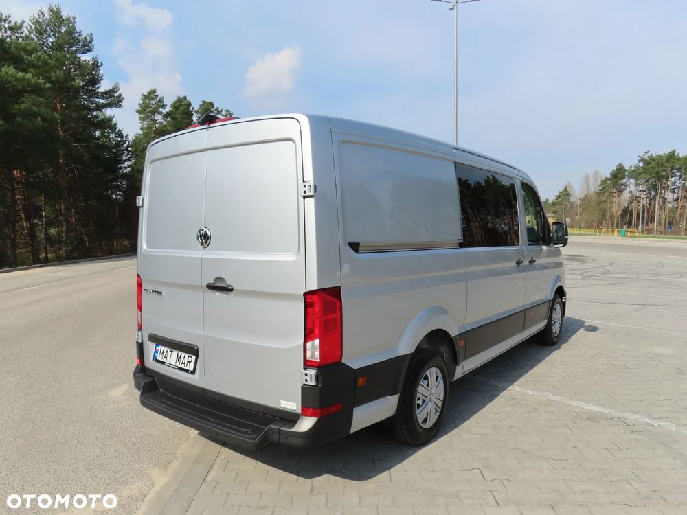 Volkswagen Crafter 35 BiTDI 2.0 177 KM AUTOMAT 6-Cio Os.+ 1036 Kg Ładowność MIXTO Indywidualna Zabudowa VIP, L2H1 Furgon Blaszak, 5905 mm Dł, FULL LED, DRZWI PRZESUWNE Z OBU STRON, HAK 3000 Kg, Rozstaw Osi 3665 mm, Stan Wizualny I Techniczny NOWY Tak Jak Z Taśmy Produkcyjnej Gotowy Dostępny OKAZJA POLECAM - 4