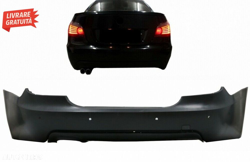 Bara spate BMW Seria 5 E60 (2003-2007) M-Technik Design cu PDC 24mm- livrare gratuita - 10